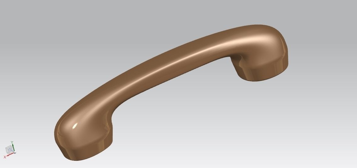 NX Realize Handset Free 3D model_2