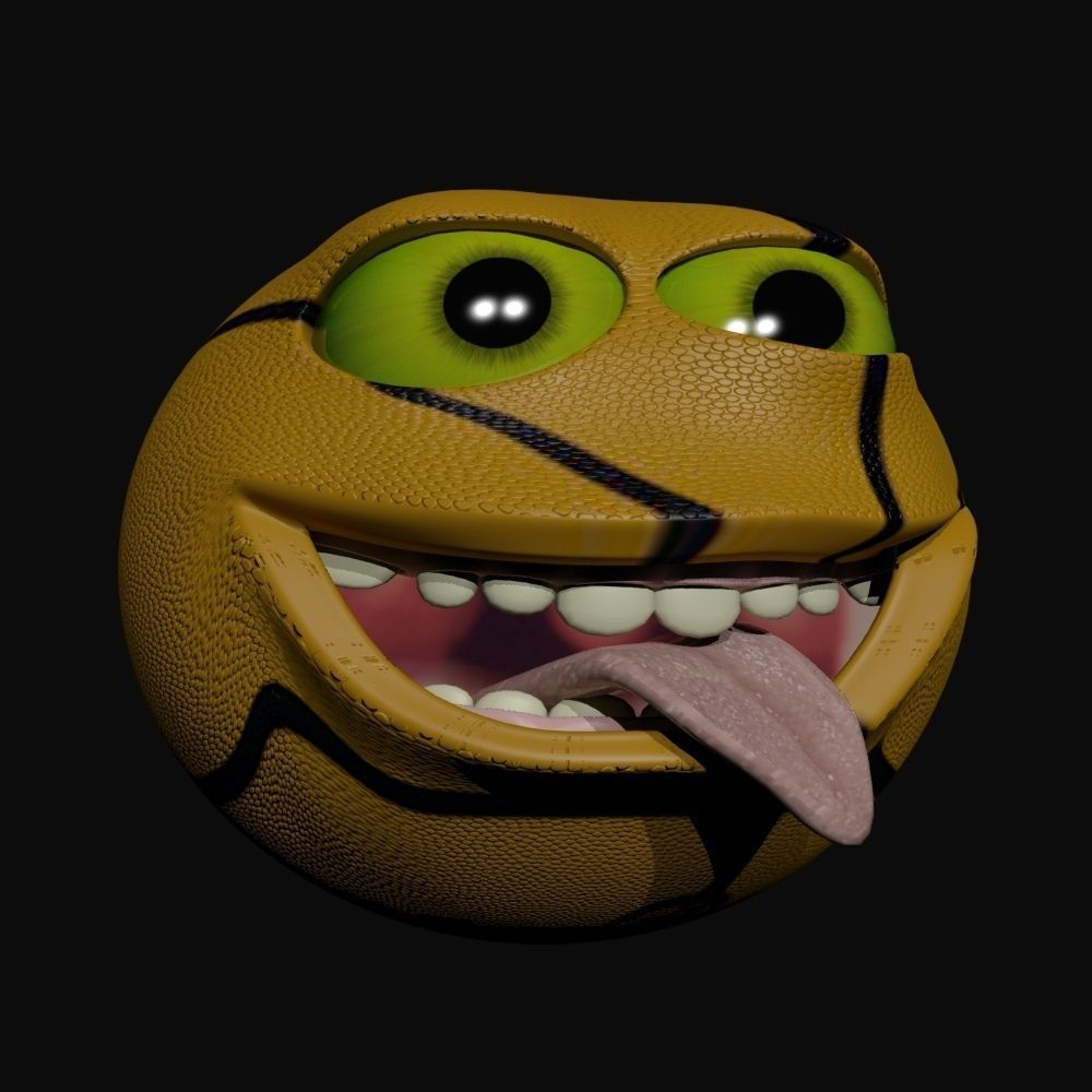 Baseball Character Low-poly 3D model_5