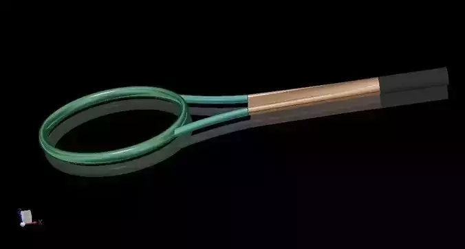 Racket tennis with handle