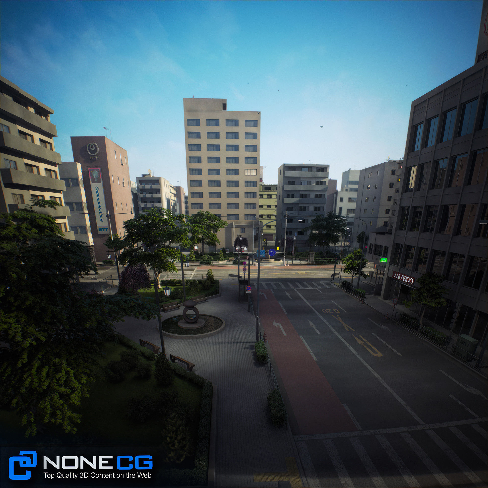 Japan 4 Blocks Set-2 3D model_81