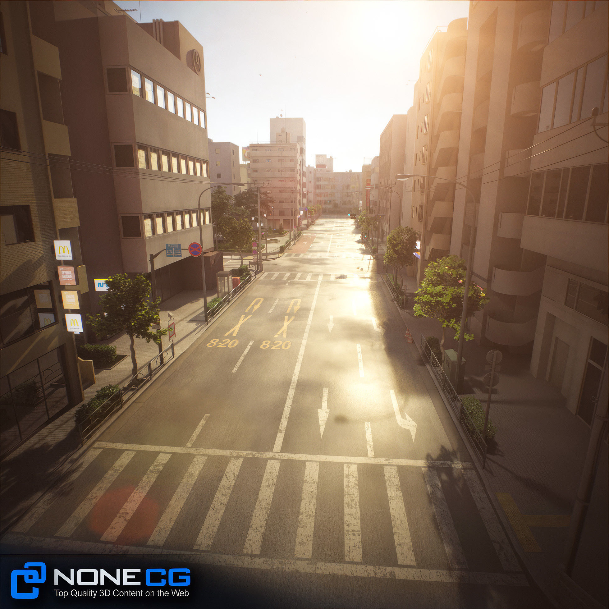 Japan 4 Blocks Set-2 3D model_75