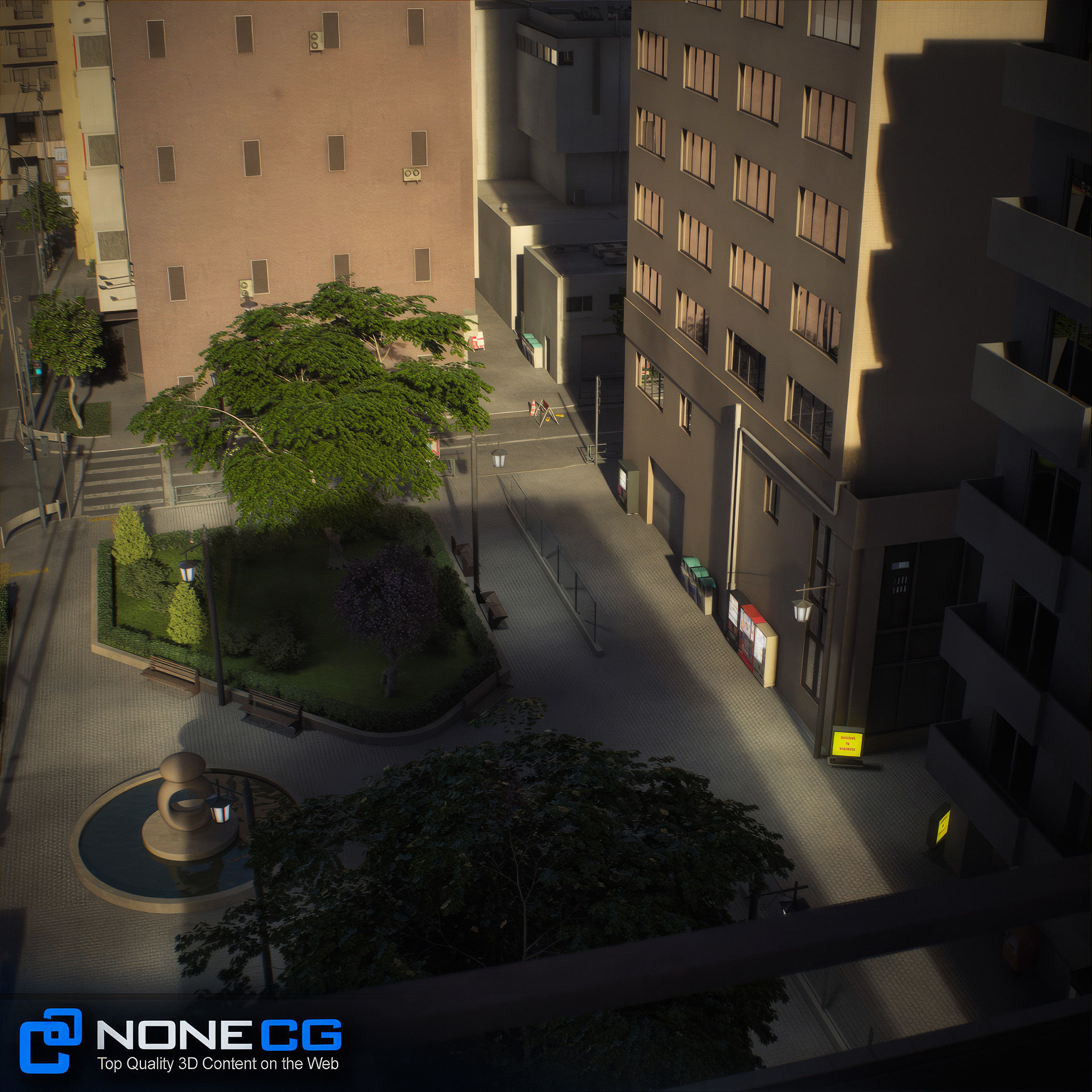 Japan 4 Blocks Set-2 3D model_71