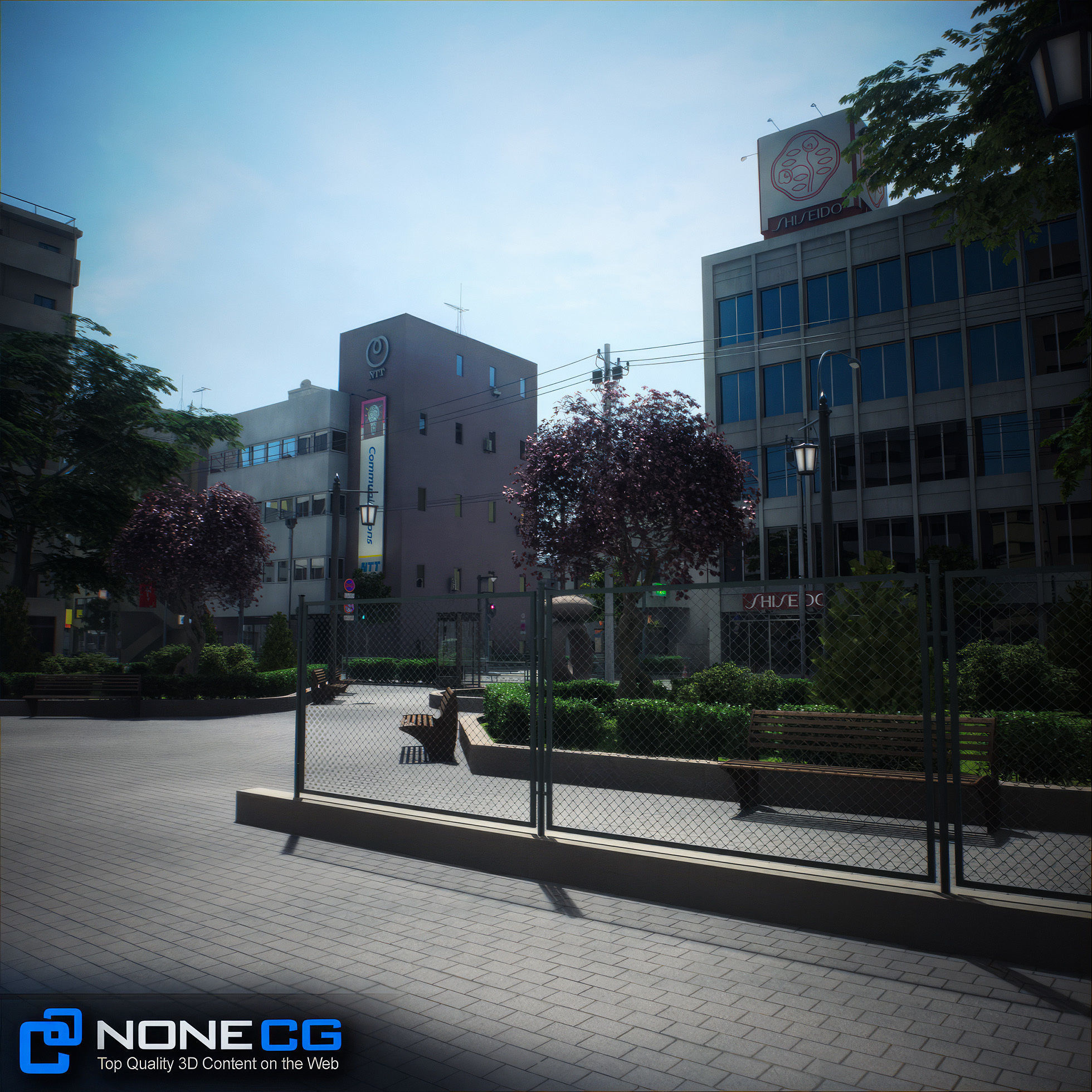 Japan 4 Blocks Set-2 3D model_84