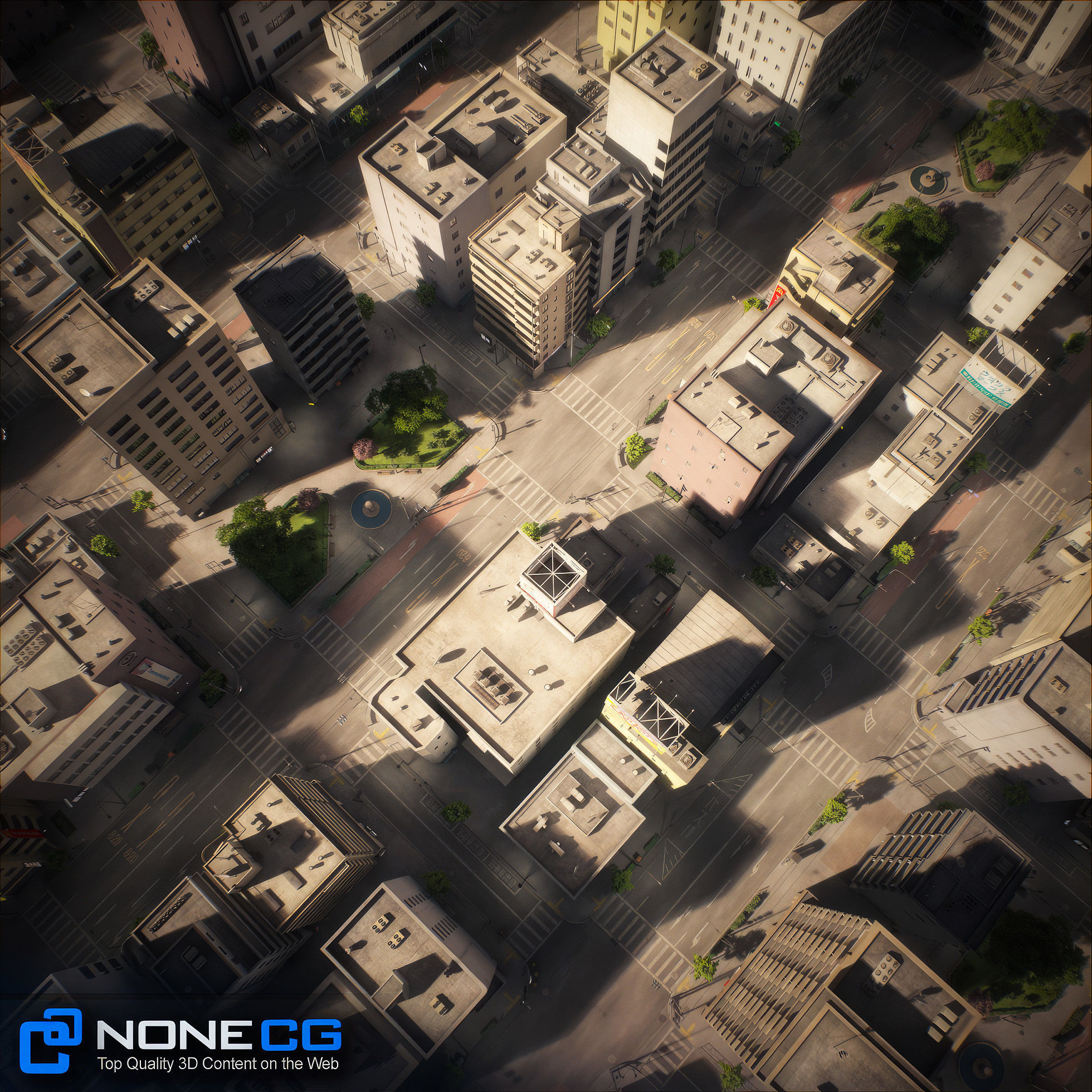 Japan 4 Blocks Set-2 3D model_51
