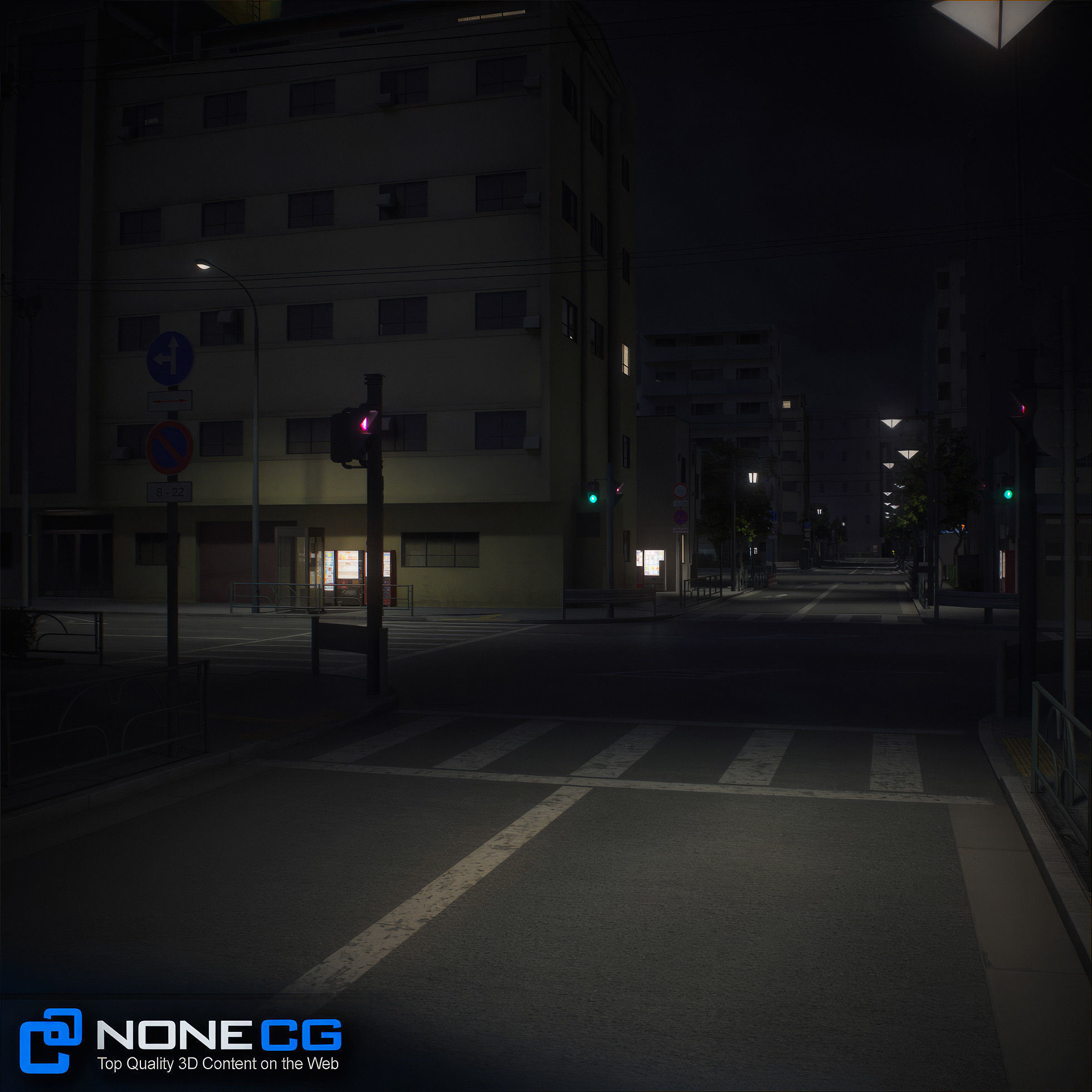 Japan 4 Blocks Set-2 3D model_66