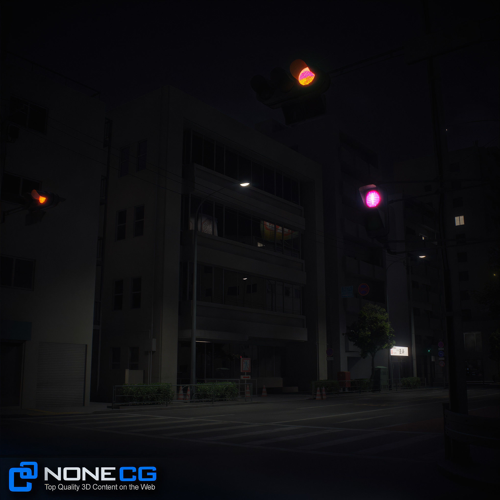 Japan 4 Blocks Set-2 3D model_60