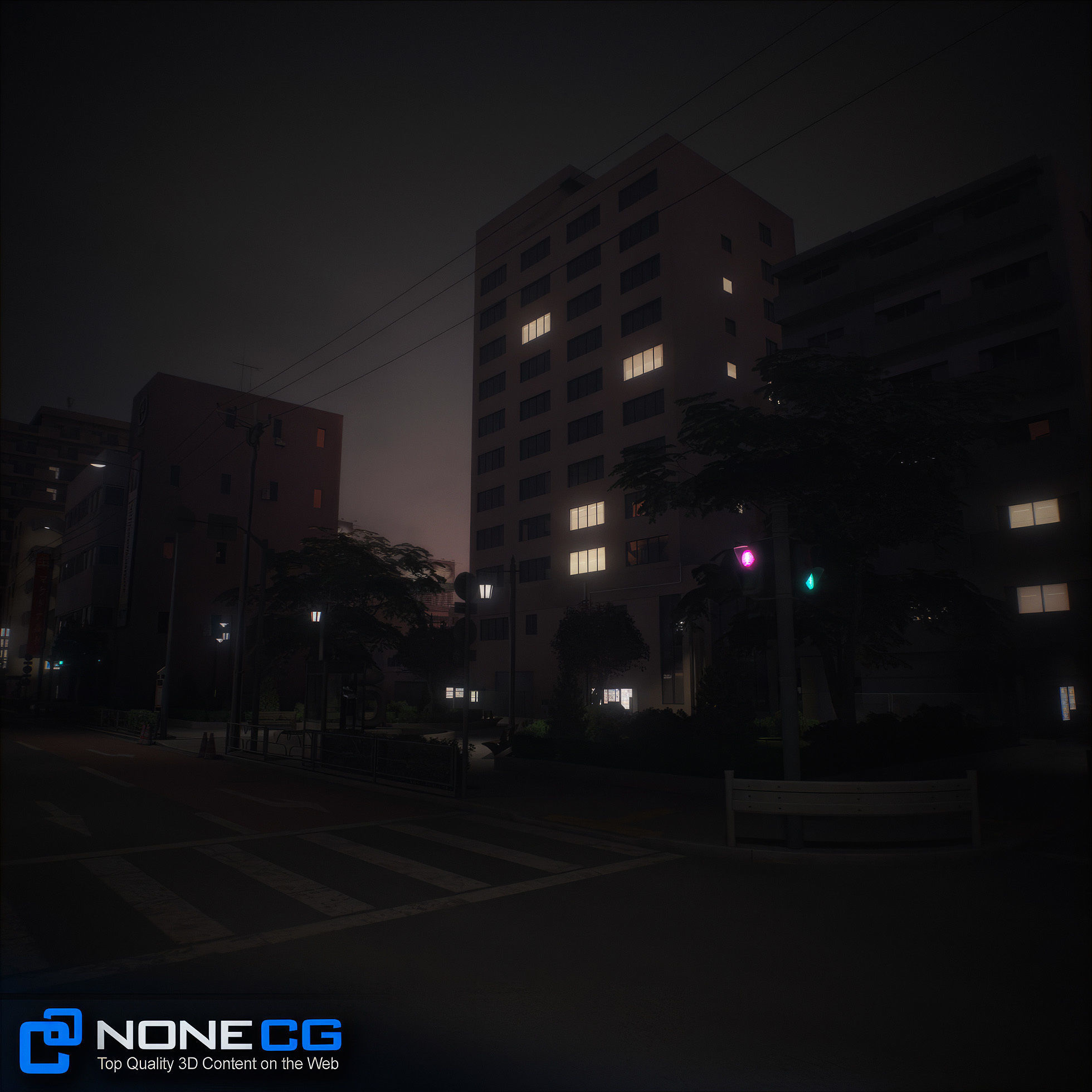 Japan 4 Blocks Set-2 3D model_92