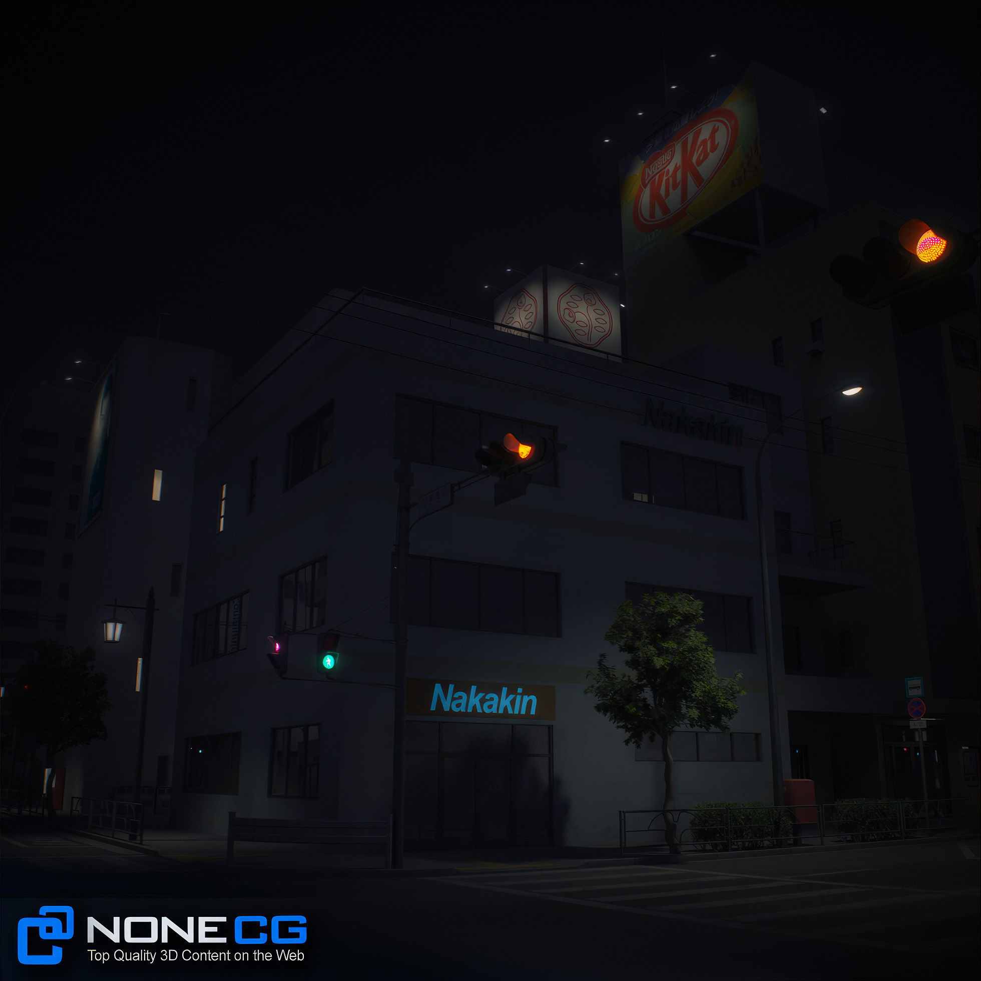 Japan 4 Blocks Set-2 3D model_87