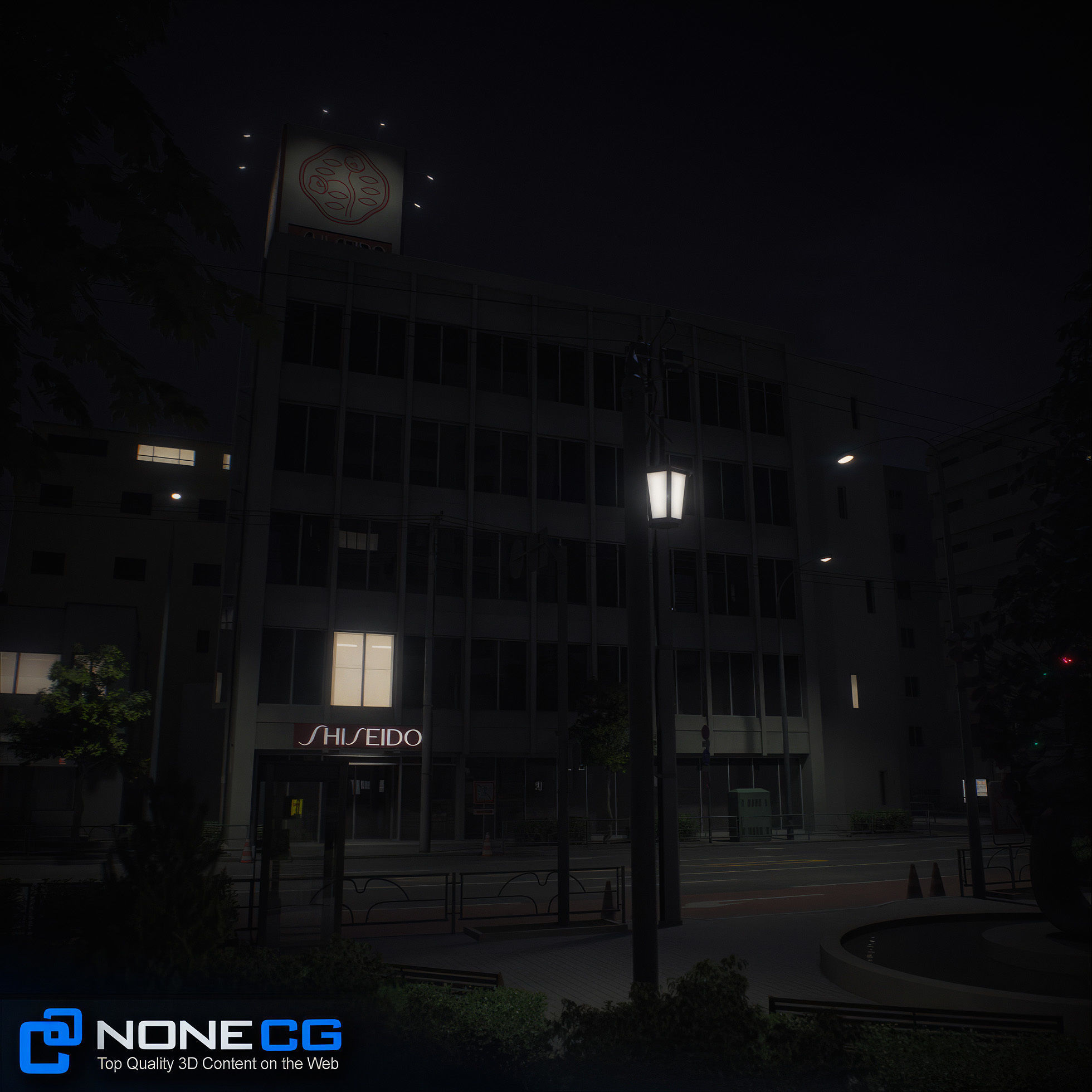 Japan 4 Blocks Set-2 3D model_36