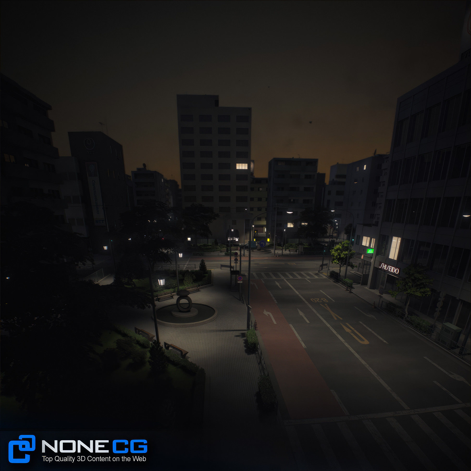 Japan 4 Blocks Set-2 3D model_80