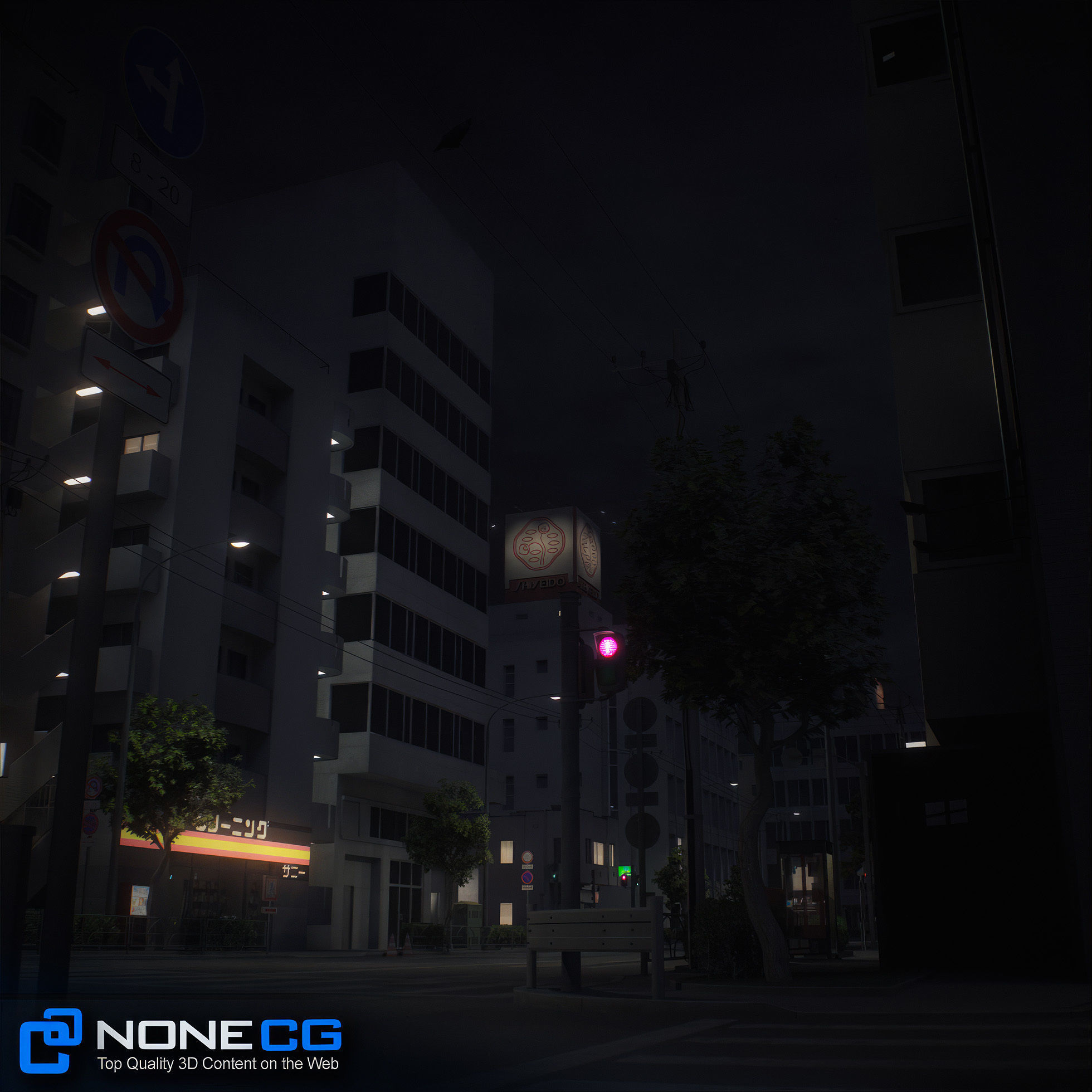 Japan 4 Blocks Set-2 3D model_74