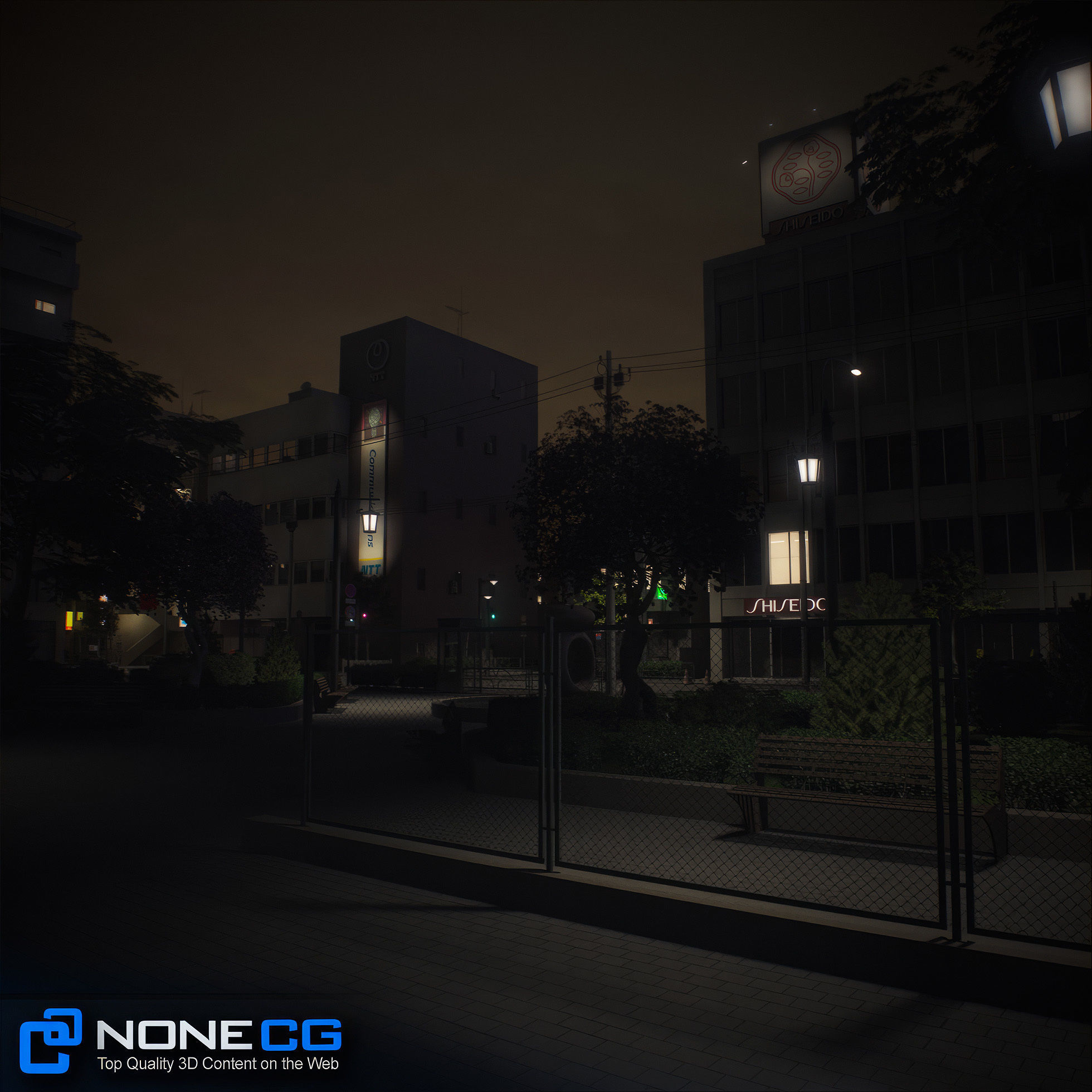 Japan 4 Blocks Set-2 3D model_85