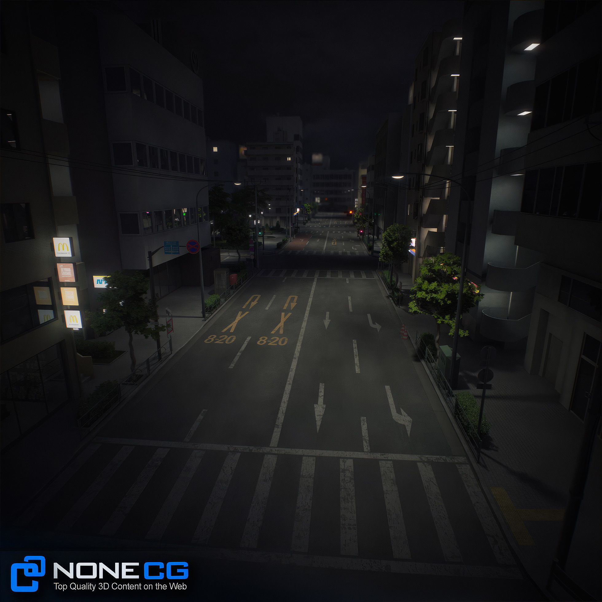 Japan 4 Blocks Set-2 3D model_77