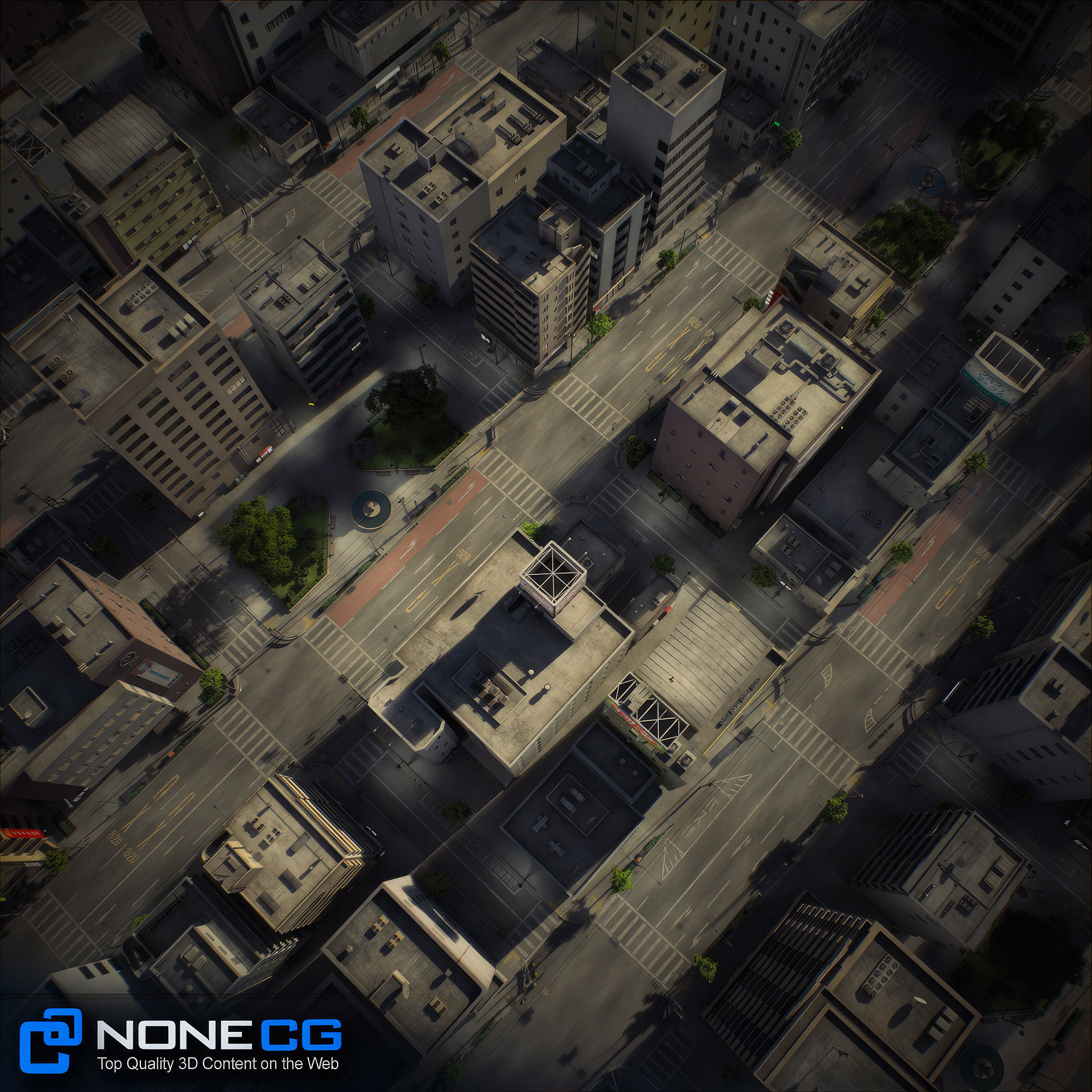 Japan 4 Blocks Set-2 3D model_50