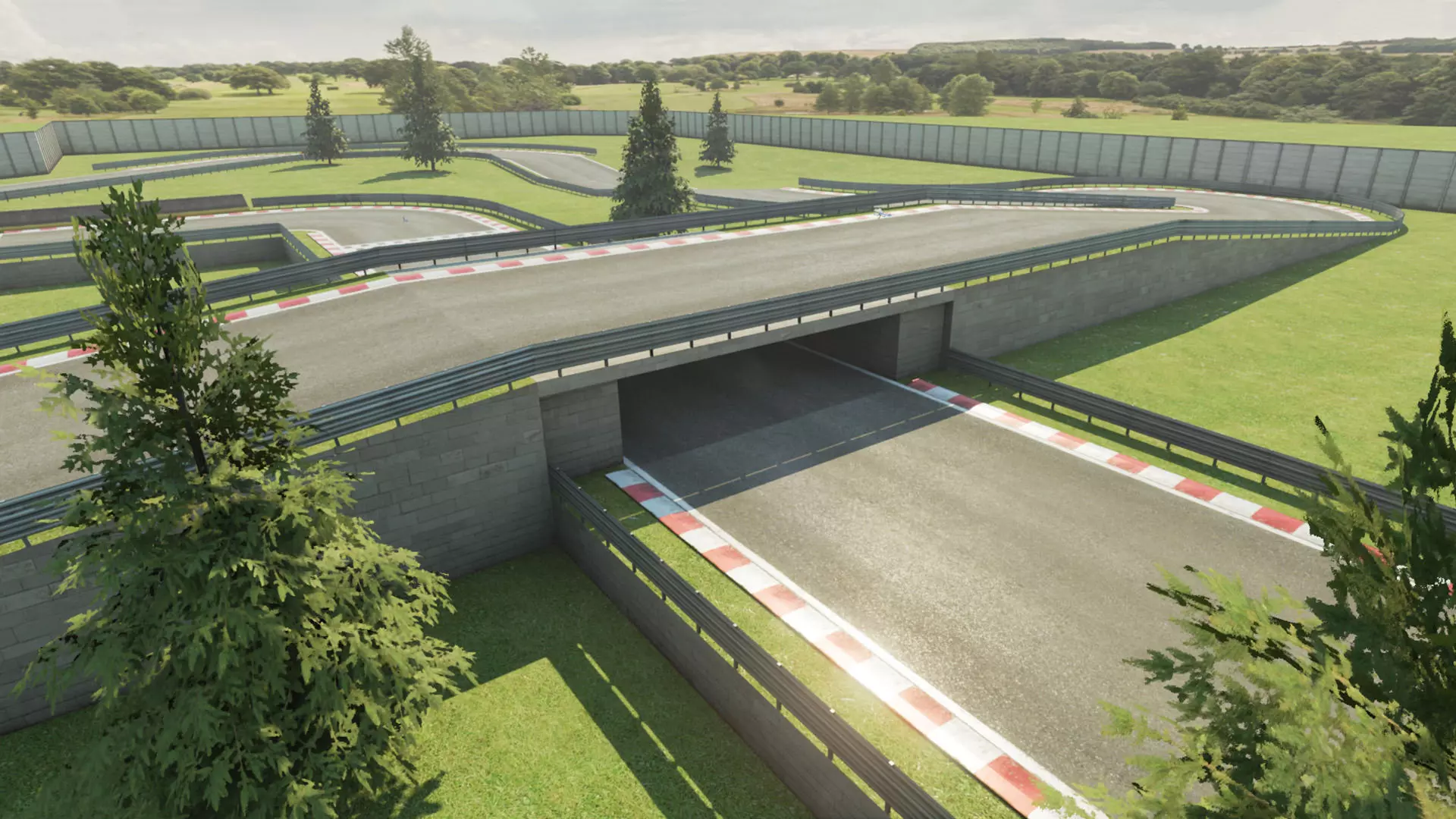 Race Track Construction Kit Low-poly 3D model_0
