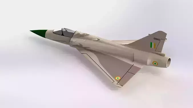 Dassault Mirage 2000  3D print model