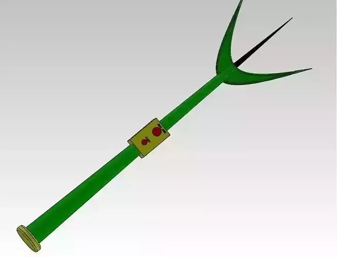 Laser Lance Dzida Laserowa Free 3D model