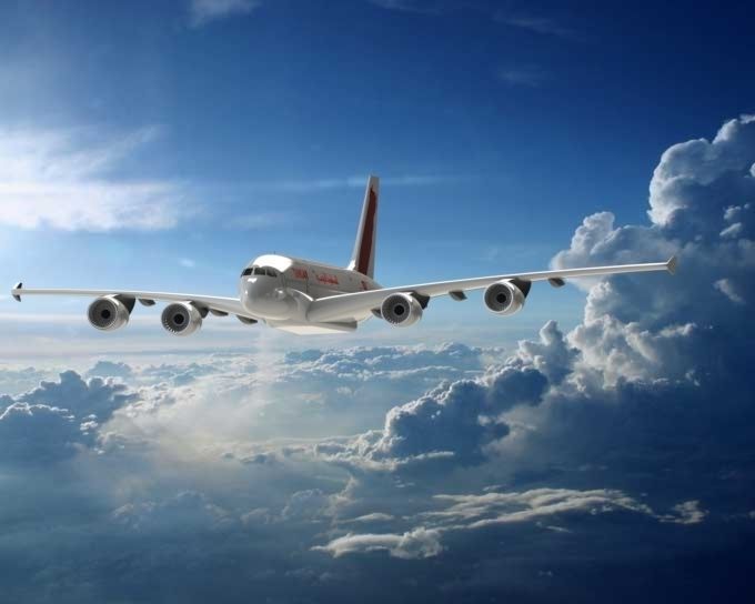 Airbus A380 Free 3D model_1