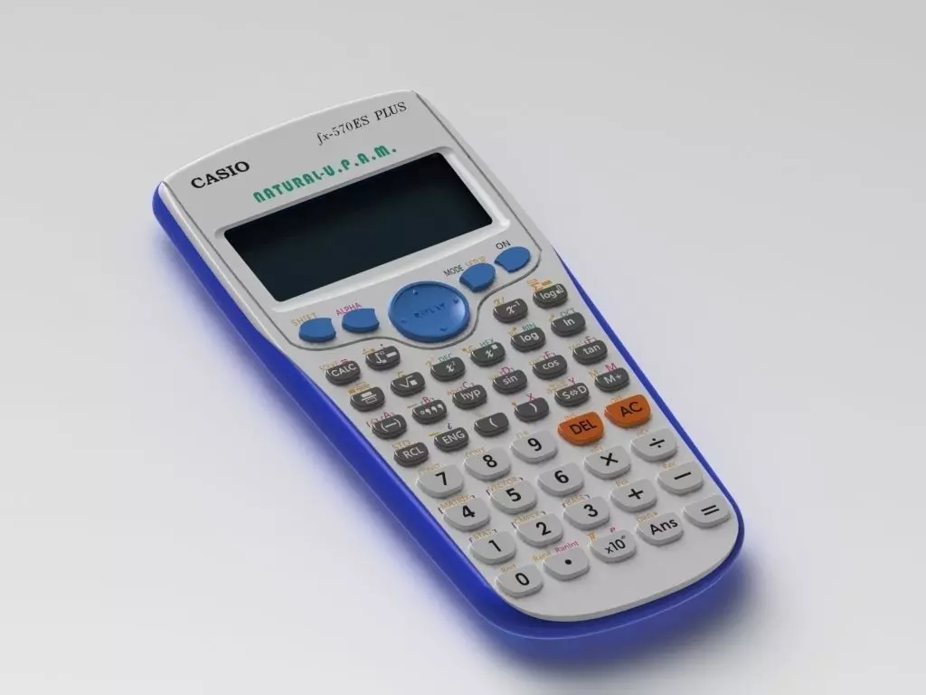 Casio Calculator Free 3D model_0