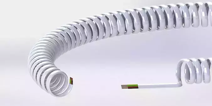 Telephone Wire Free 3D model