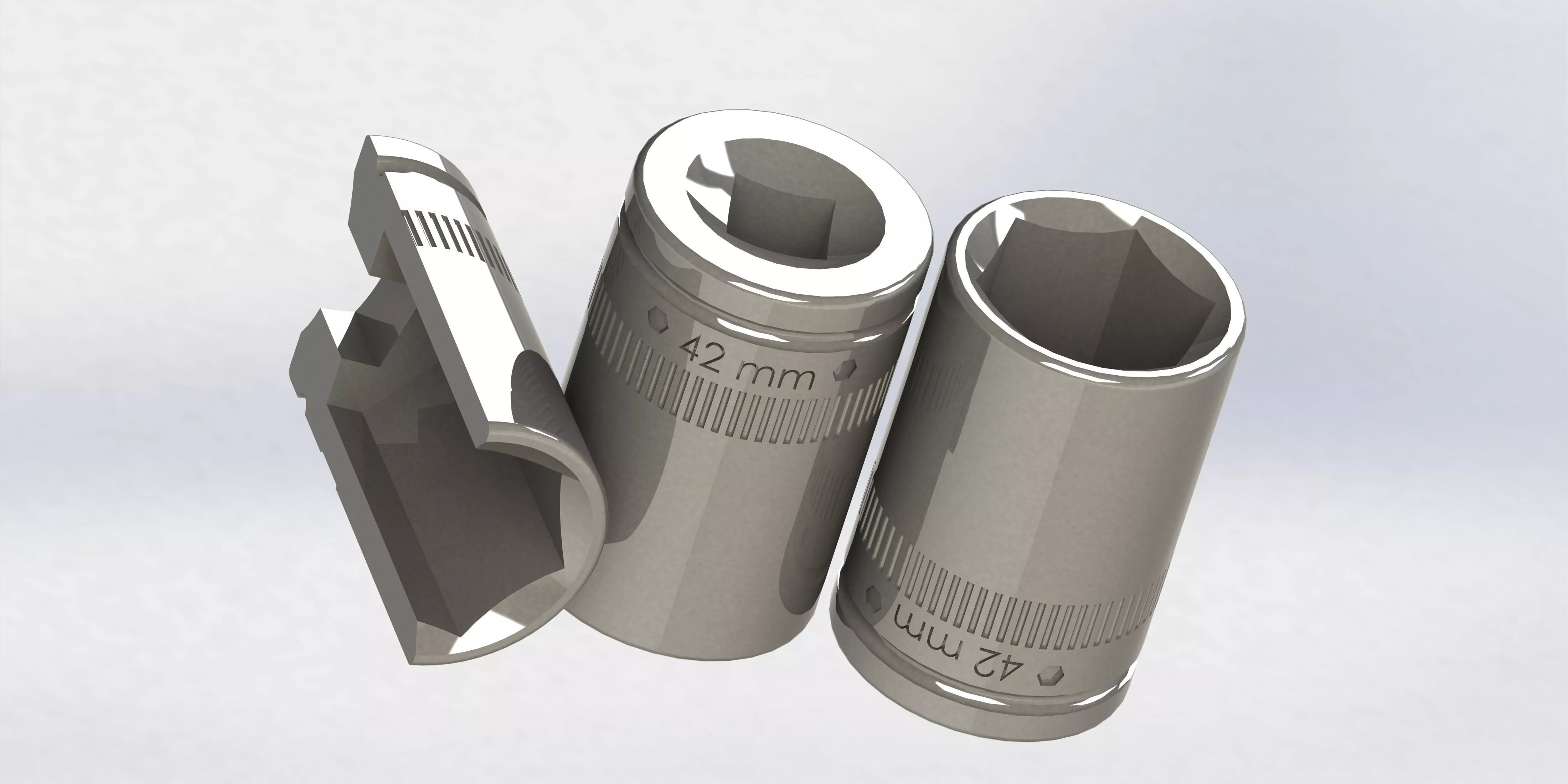 Socket Wrench Free 3D model