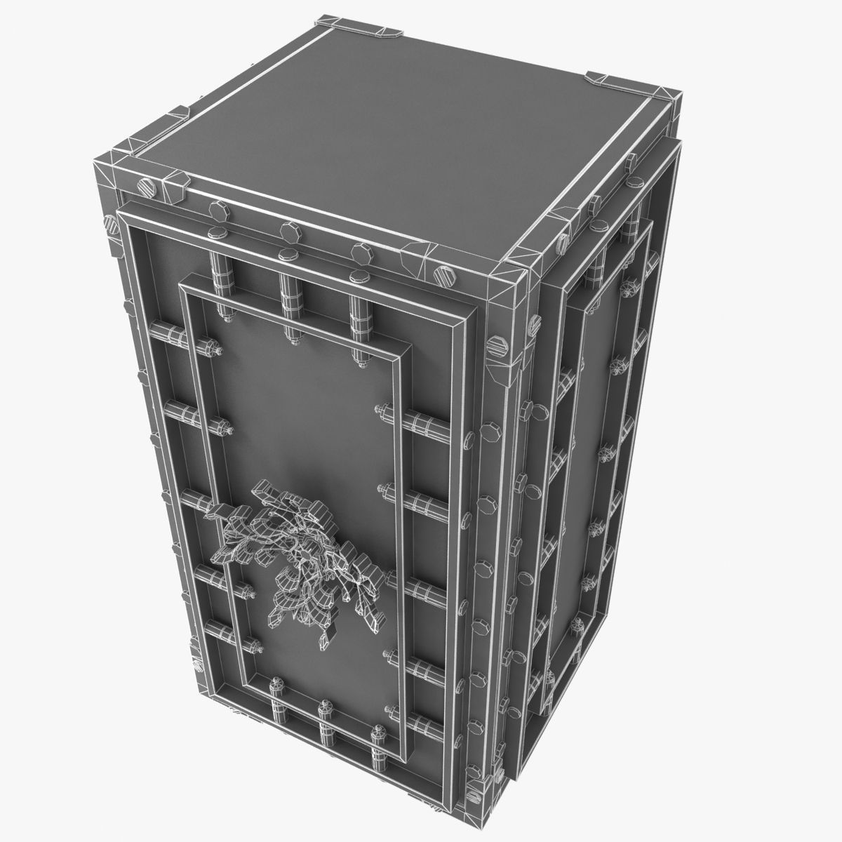 Boca Do Lobo Knot Luxury Safe 3D model_2