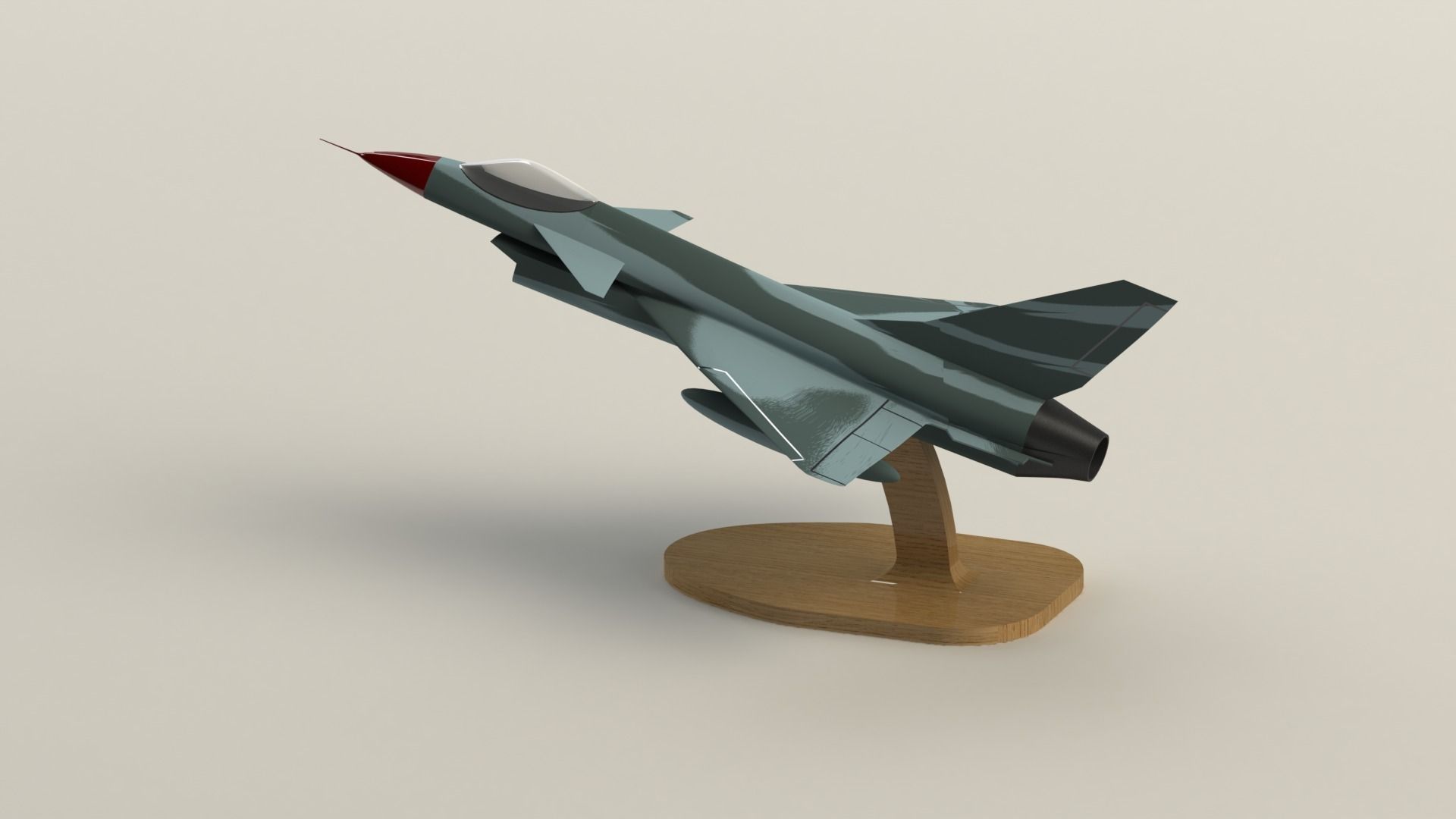 Chengdu J-10 Vigorous Dragon 3D print model_1