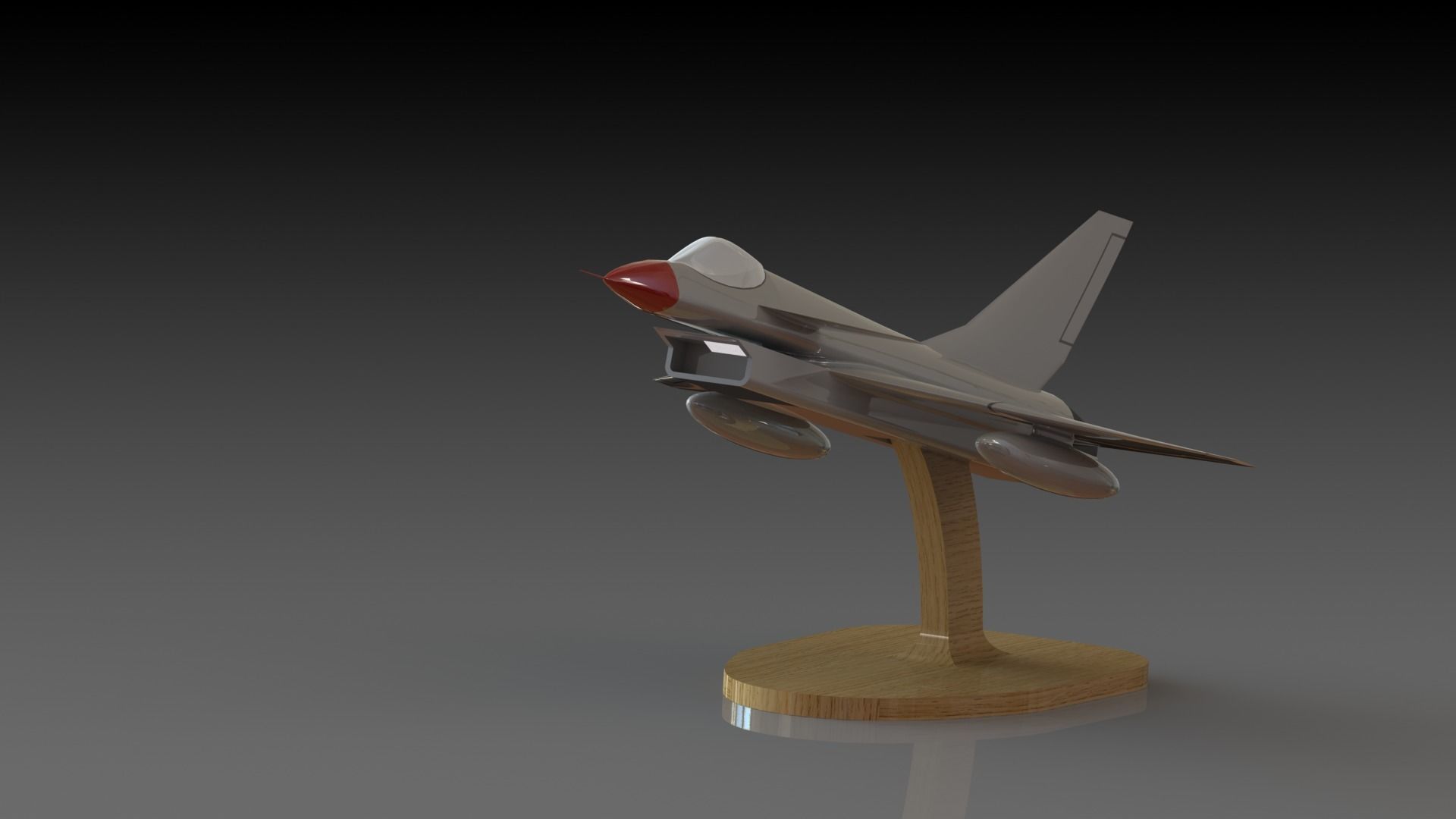Chengdu J-10 Vigorous Dragon 3D print model_5
