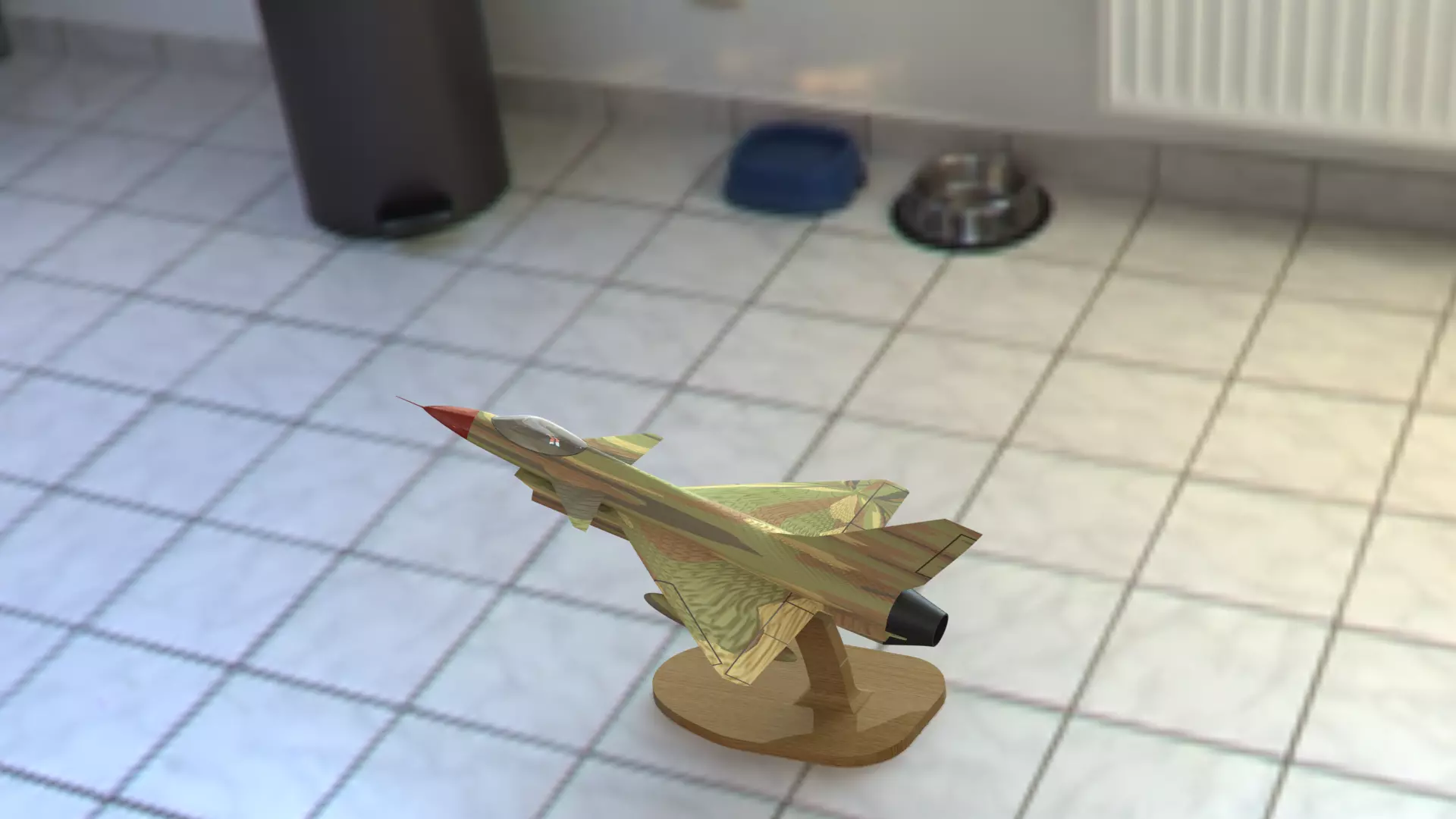 Chengdu J-10 Vigorous Dragon 3D print model_0
