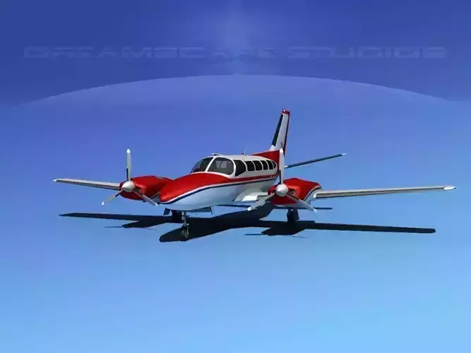 Cessna 404 Titan Courier V01