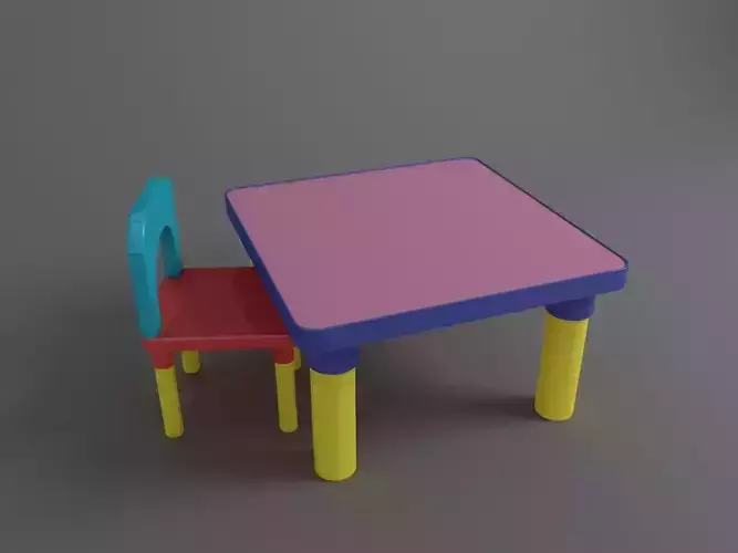 Table Toy Free 3D model