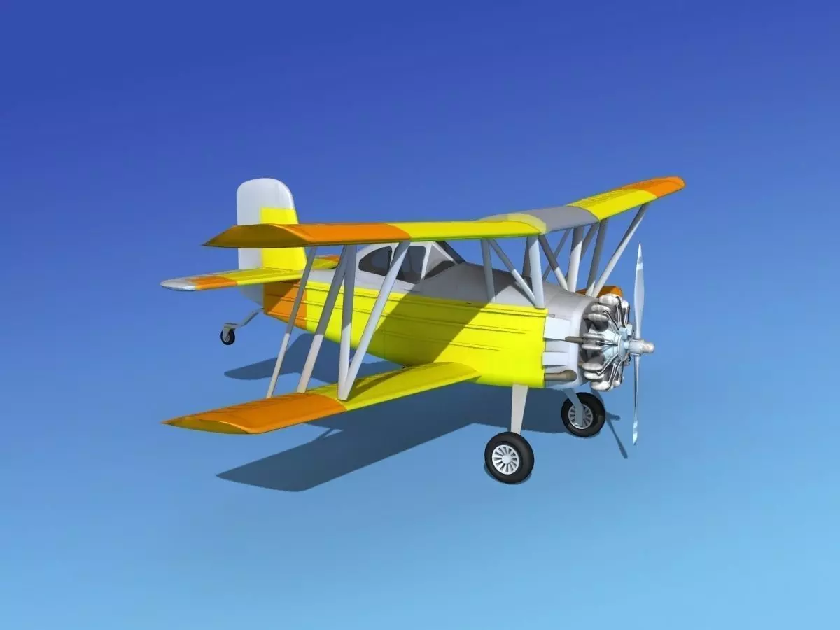 Grumman G-164 AgCat V05 3D model_0