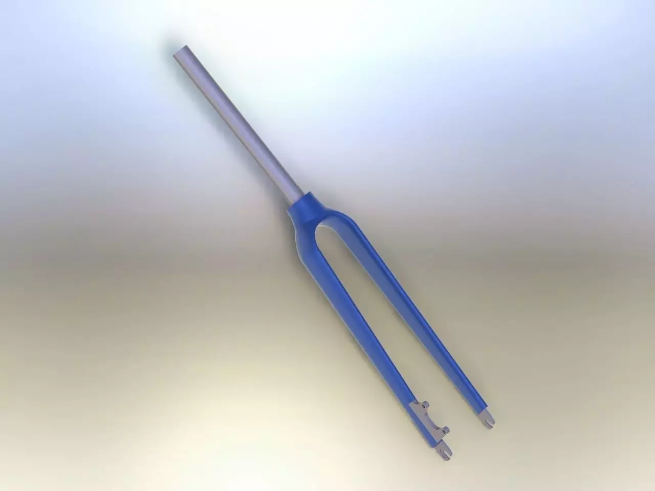 Bike fork 3D model_0