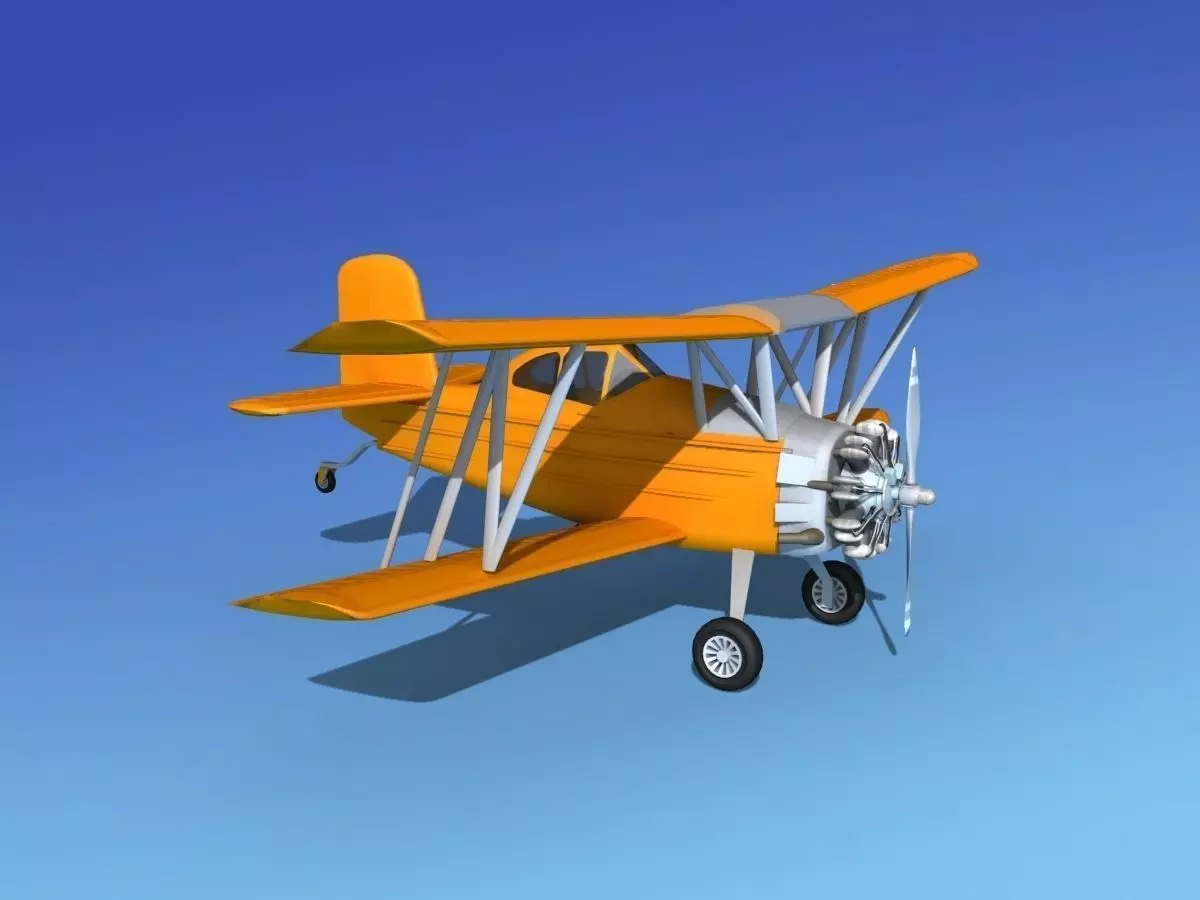 Grumman G-164 AgCat V07 3D model_0