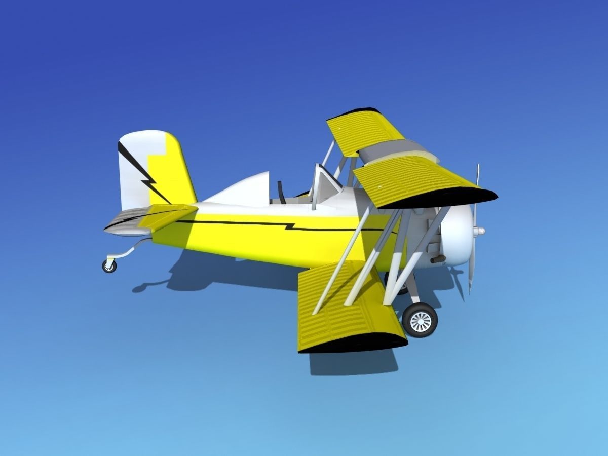 Grumman G-164 AgCat V11 Sport 3D model_4