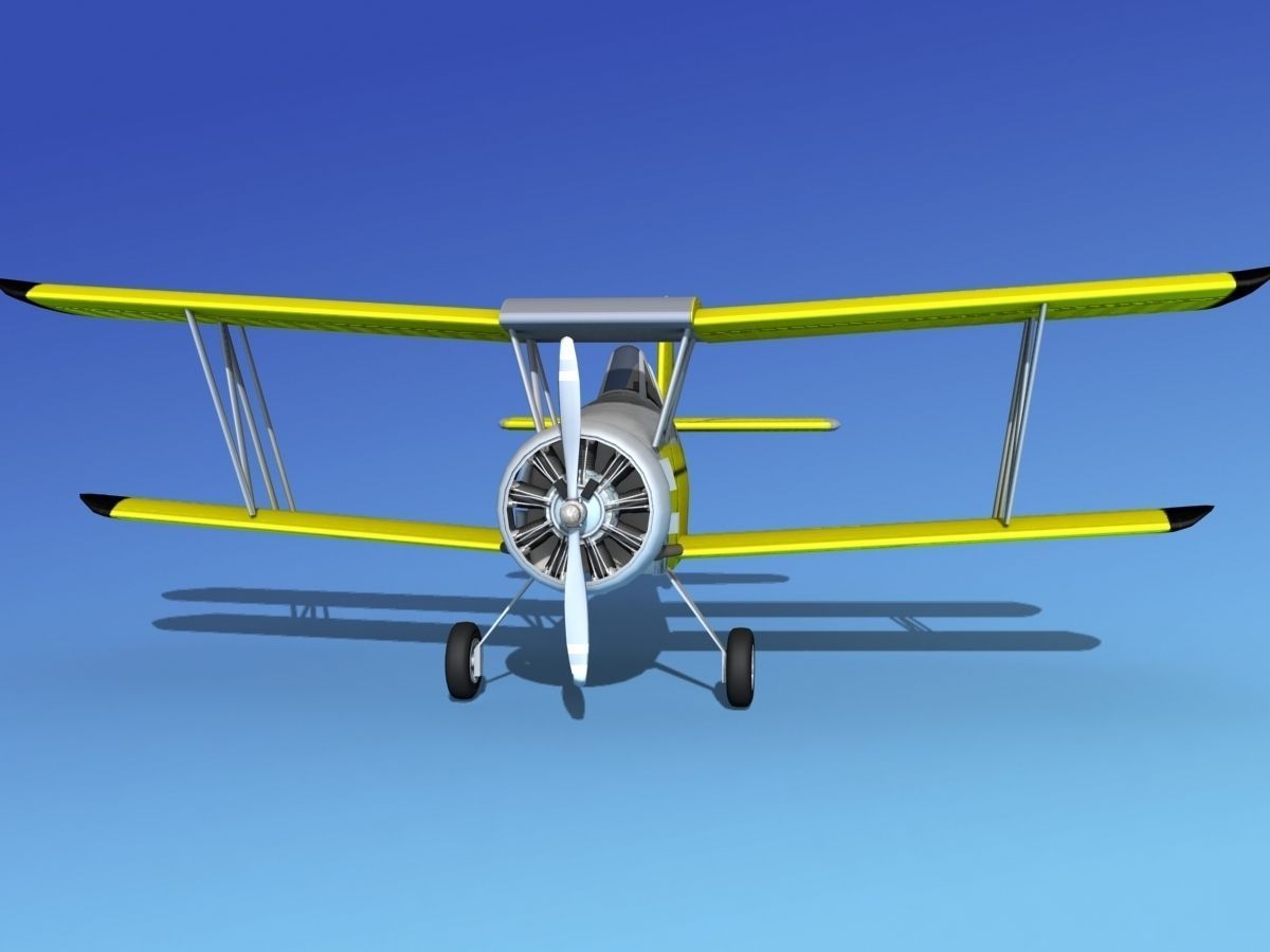 Grumman G-164 AgCat V11 Sport 3D model_1