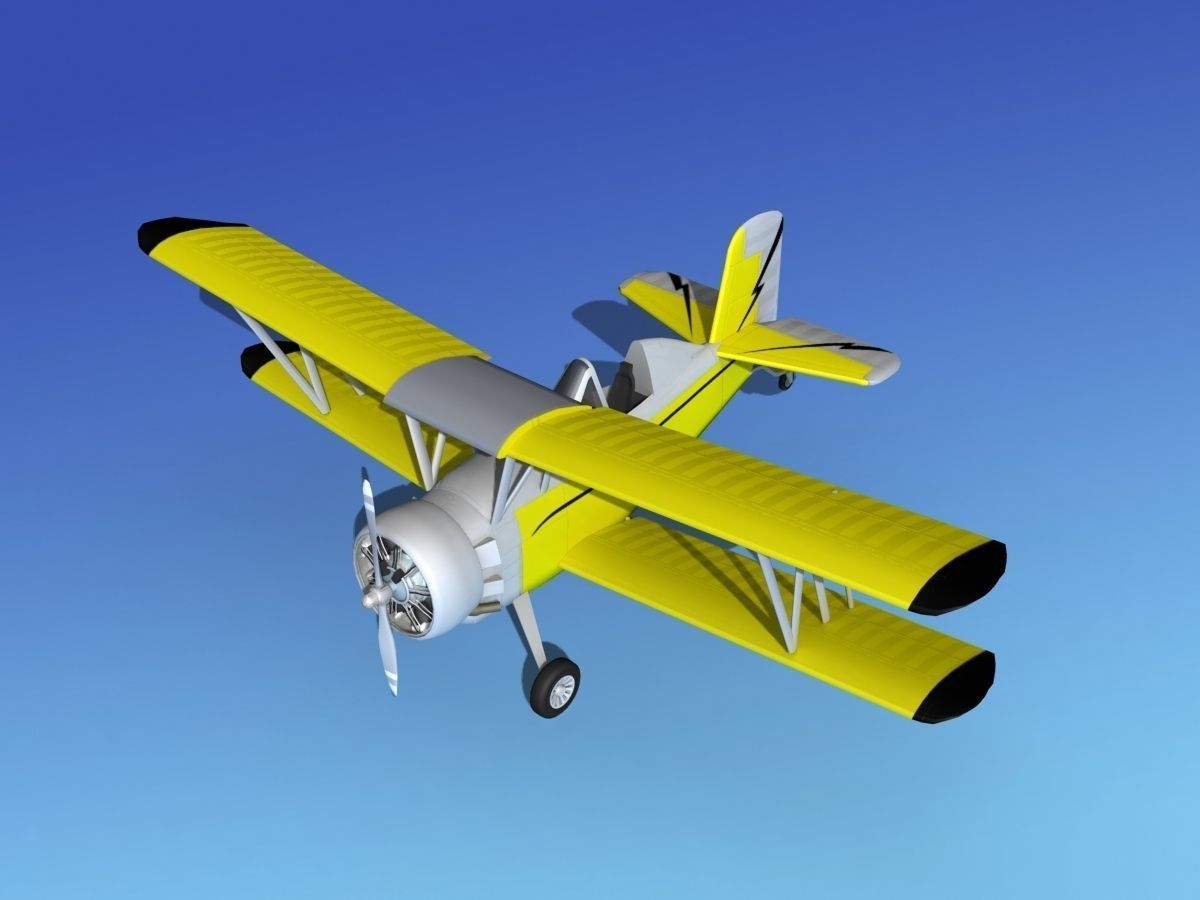 Grumman G-164 AgCat V11 Sport 3D model_8