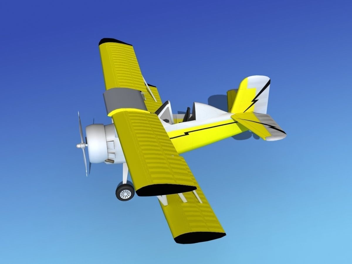 Grumman G-164 AgCat V11 Sport 3D model_9