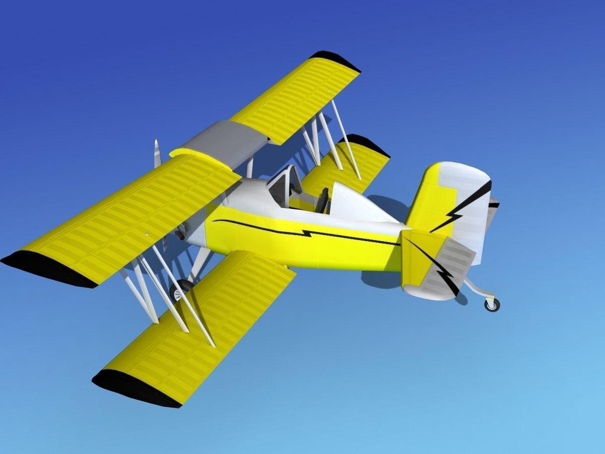 Grumman G-164 AgCat V11 Sport 3D model_10