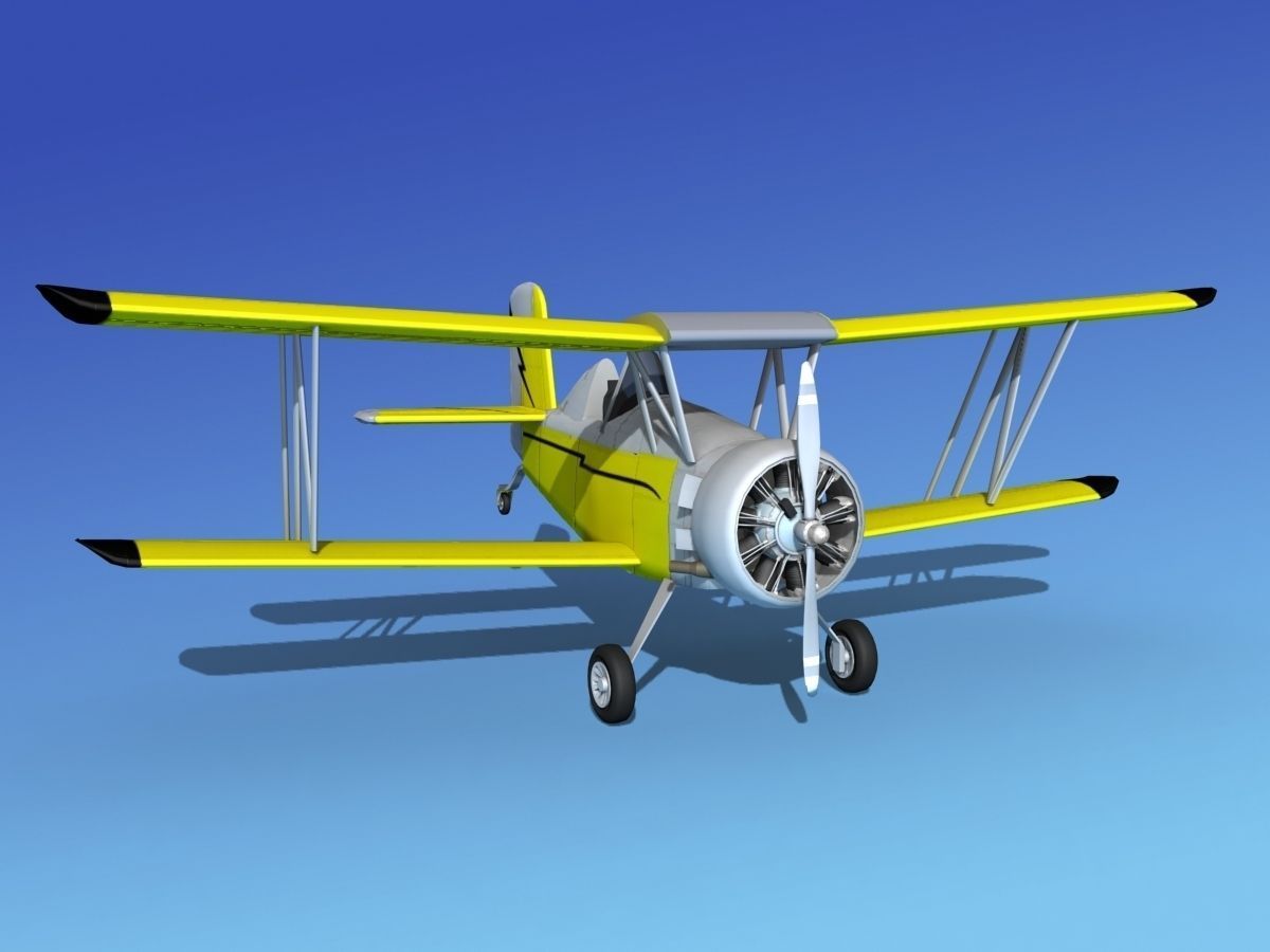 Grumman G-164 AgCat V11 Sport 3D model_3