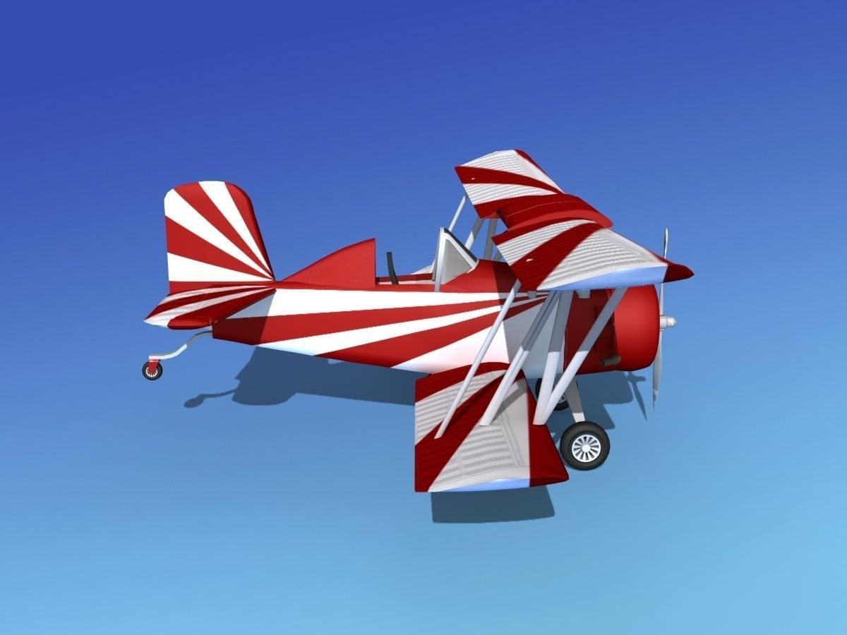 Grumman G-164 AgCat V16 Sport 3D model_3