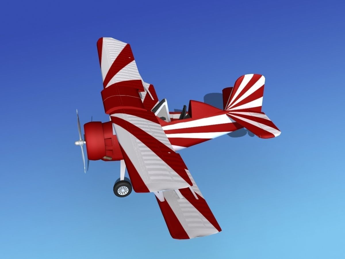 Grumman G-164 AgCat V16 Sport 3D model_8