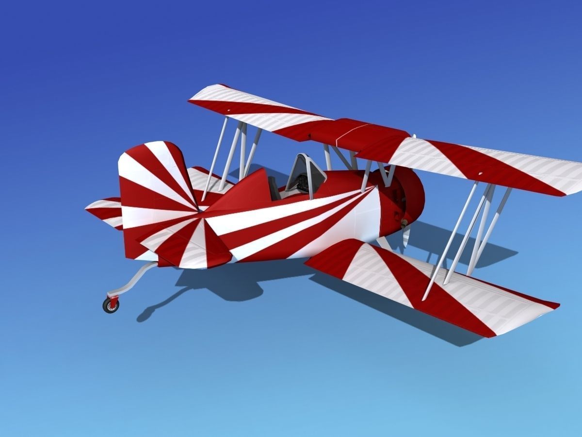 Grumman G-164 AgCat V16 Sport 3D model_4