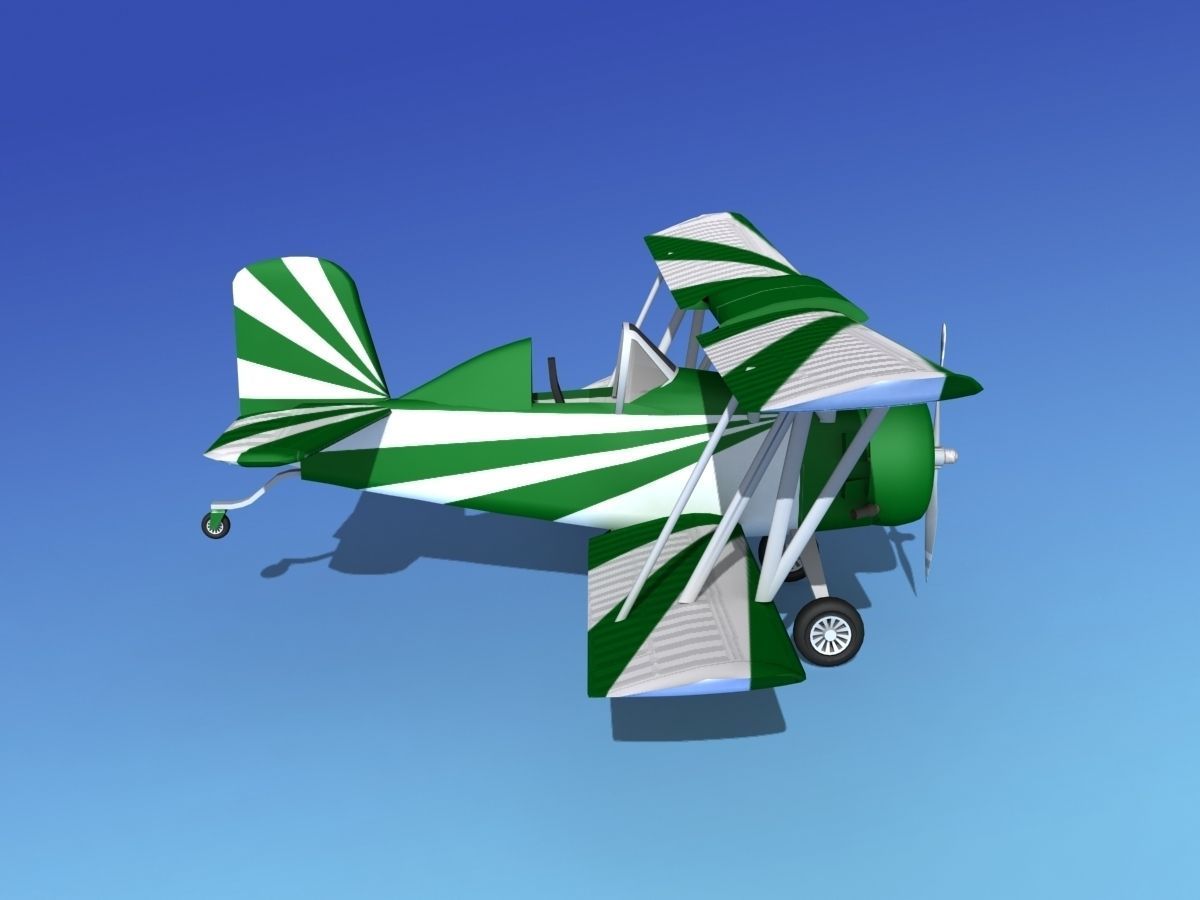 Grumman G-164 AgCat V18 Sport 3D model_4
