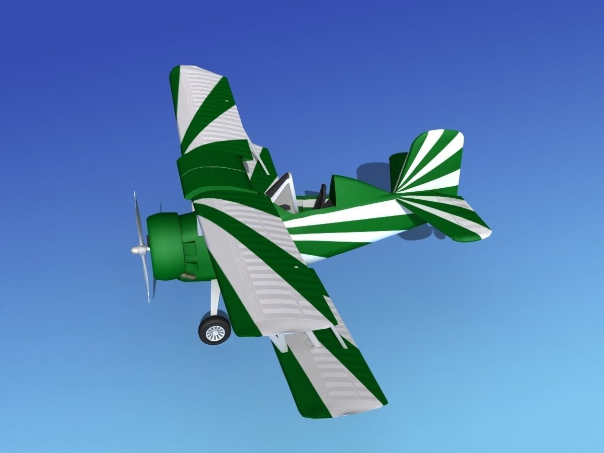 Grumman G-164 AgCat V18 Sport 3D model_10
