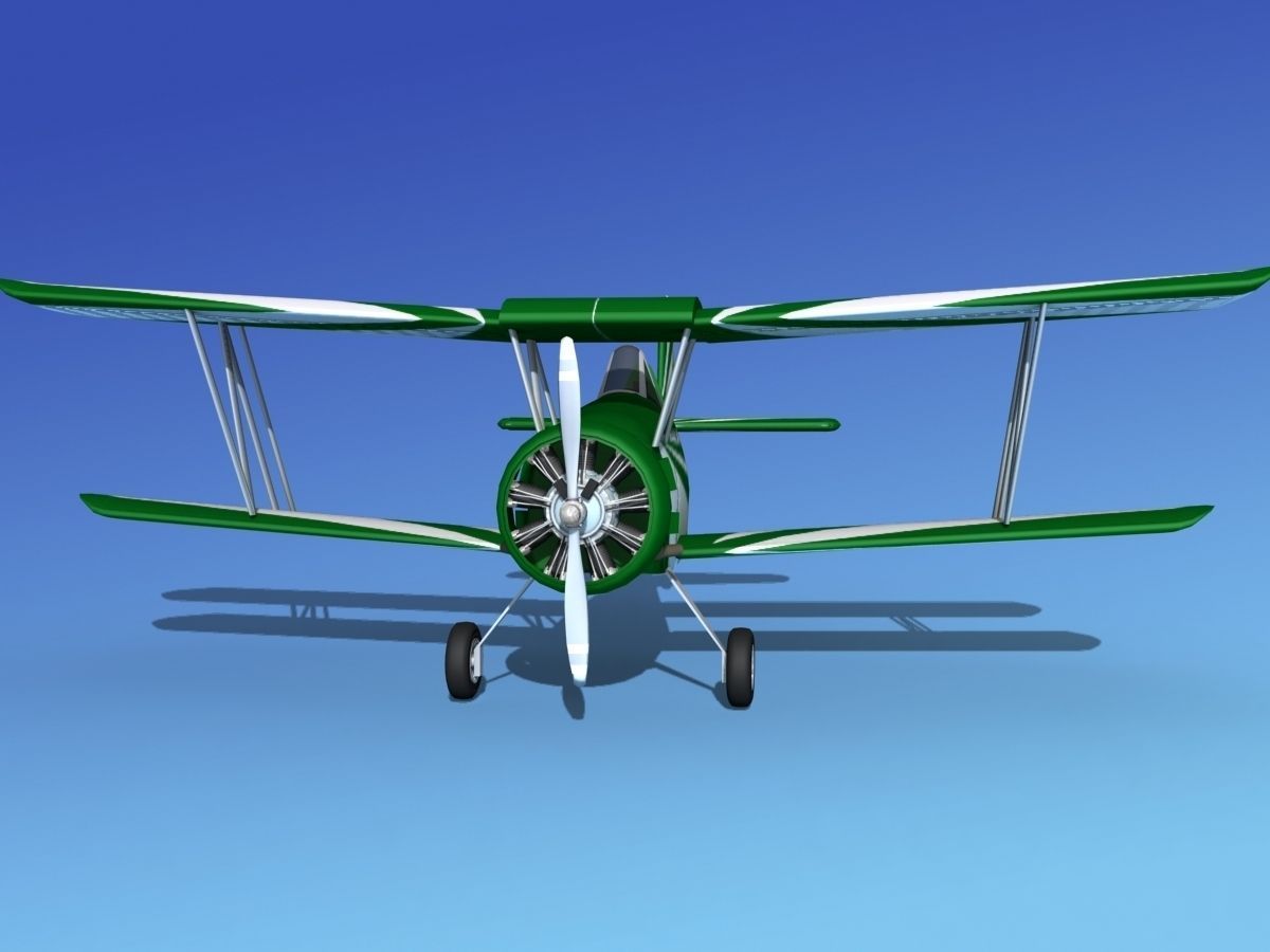 Grumman G-164 AgCat V18 Sport 3D model_2
