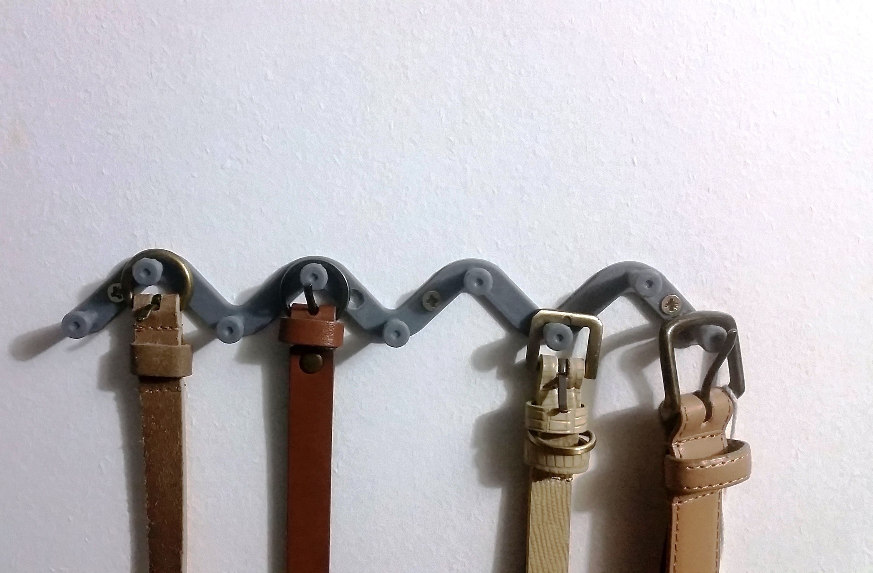 Belt rack 3D print model_1