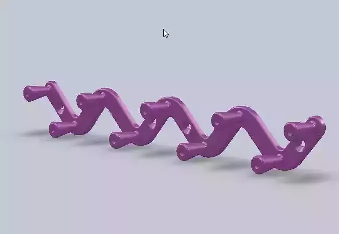 Belt rack 3D print model