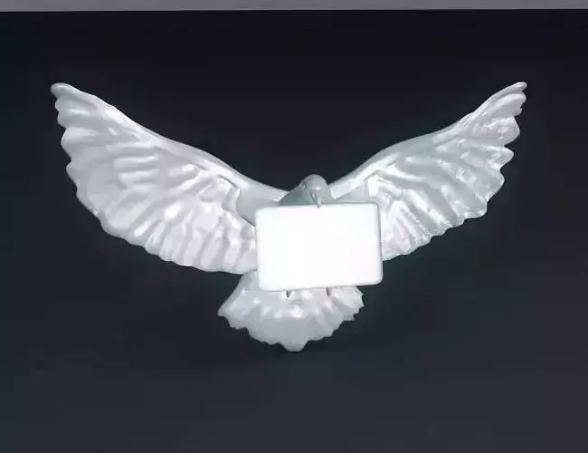 Carrier Pigeon 3D print model