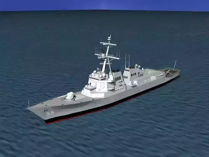 Burke Class Destroyer DDG 55 USS Stout